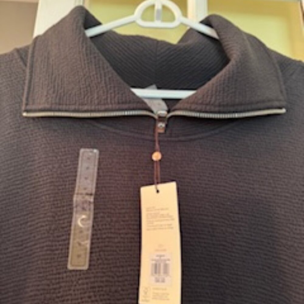 Black Calia Elevate Zip Pullover NWT